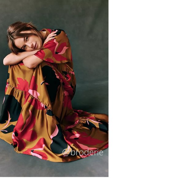 Anthropologie Corey Lynn Calter Gianna Tiered Maxi - Picture 3 of 7